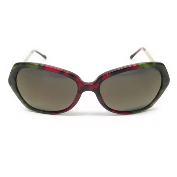 Burberry Women\'s Green and Gold Sunglasses!